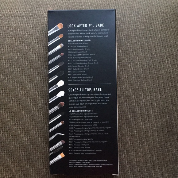 New Morphe Babe Fave Eye Brush Set - Picture 5 of 7